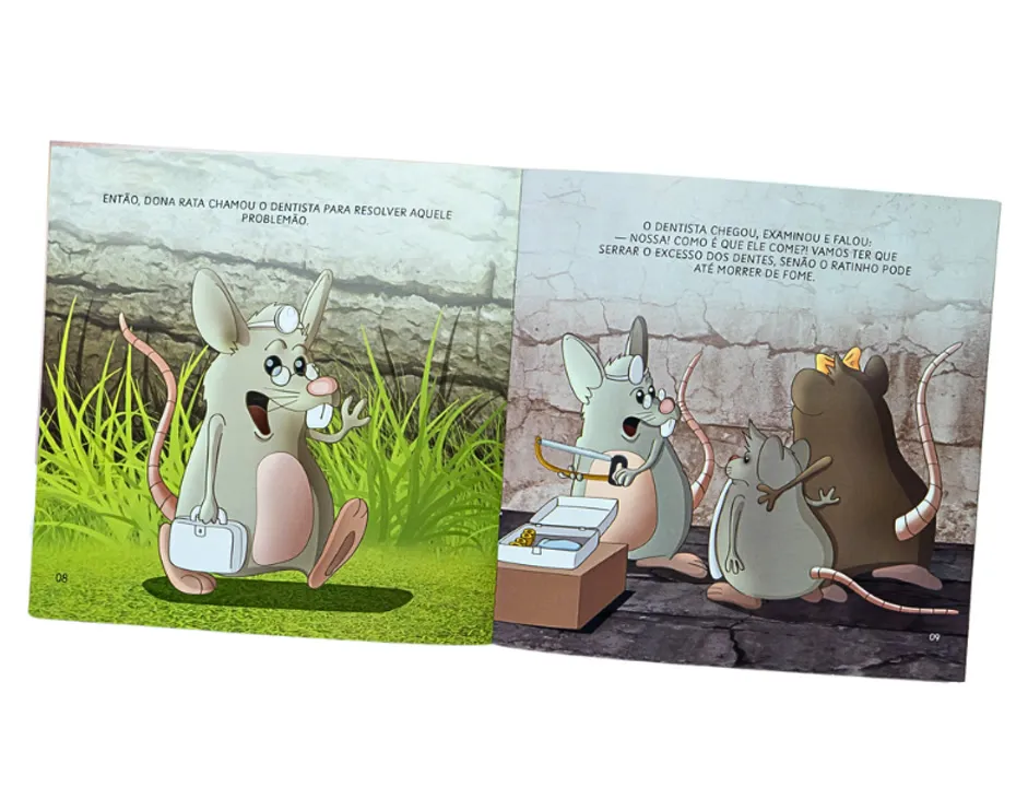 Imagem de O RATINHO PREGUIÇOSO