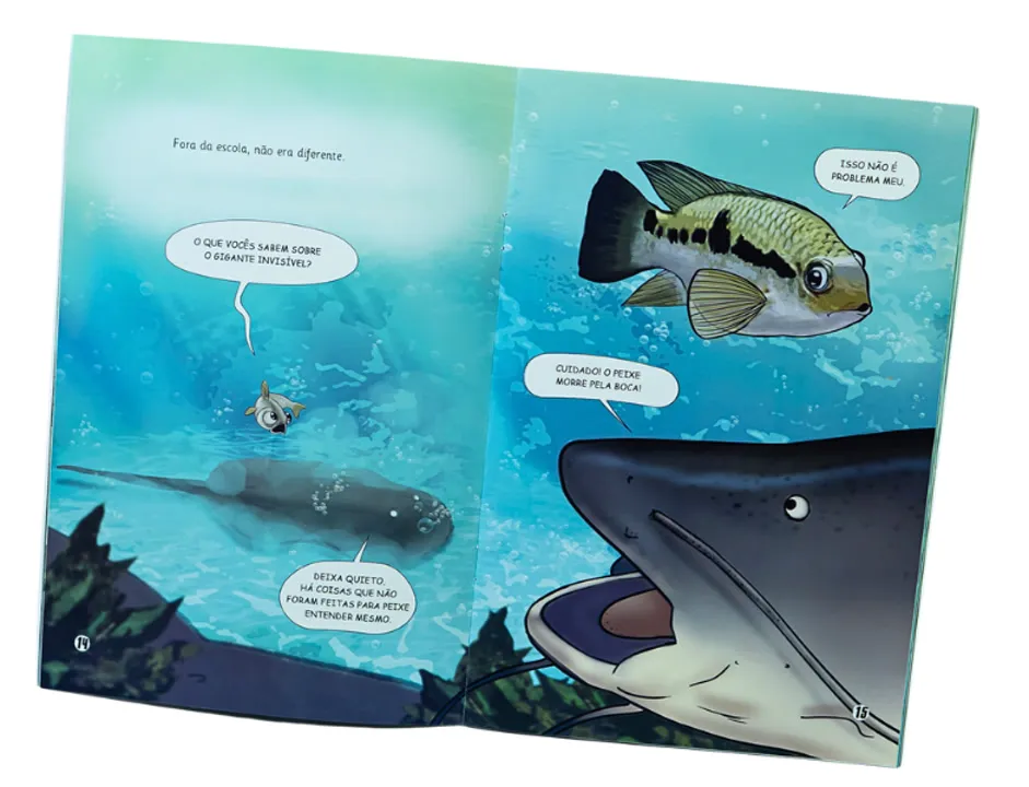 Imagem de O SEGREDO DO PEIXE INVISÍVEL