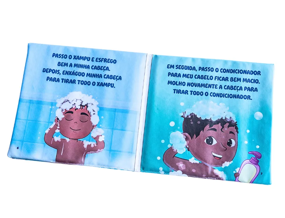 Imagem de VAMOS APRENDER A TOMAR BANHO?