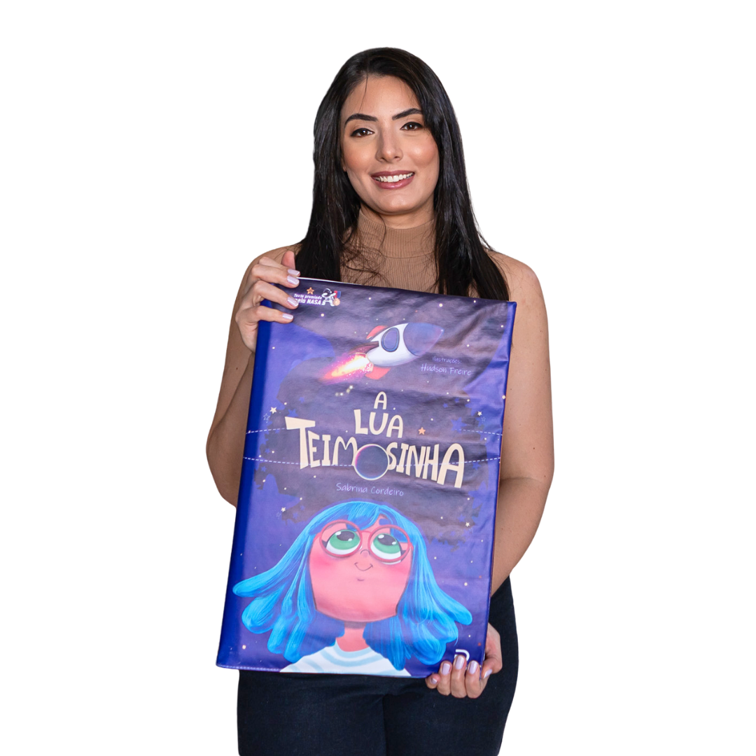 Imagem do produto A LUA TEIMOSINHA GIGANTE E LAVÁVEL