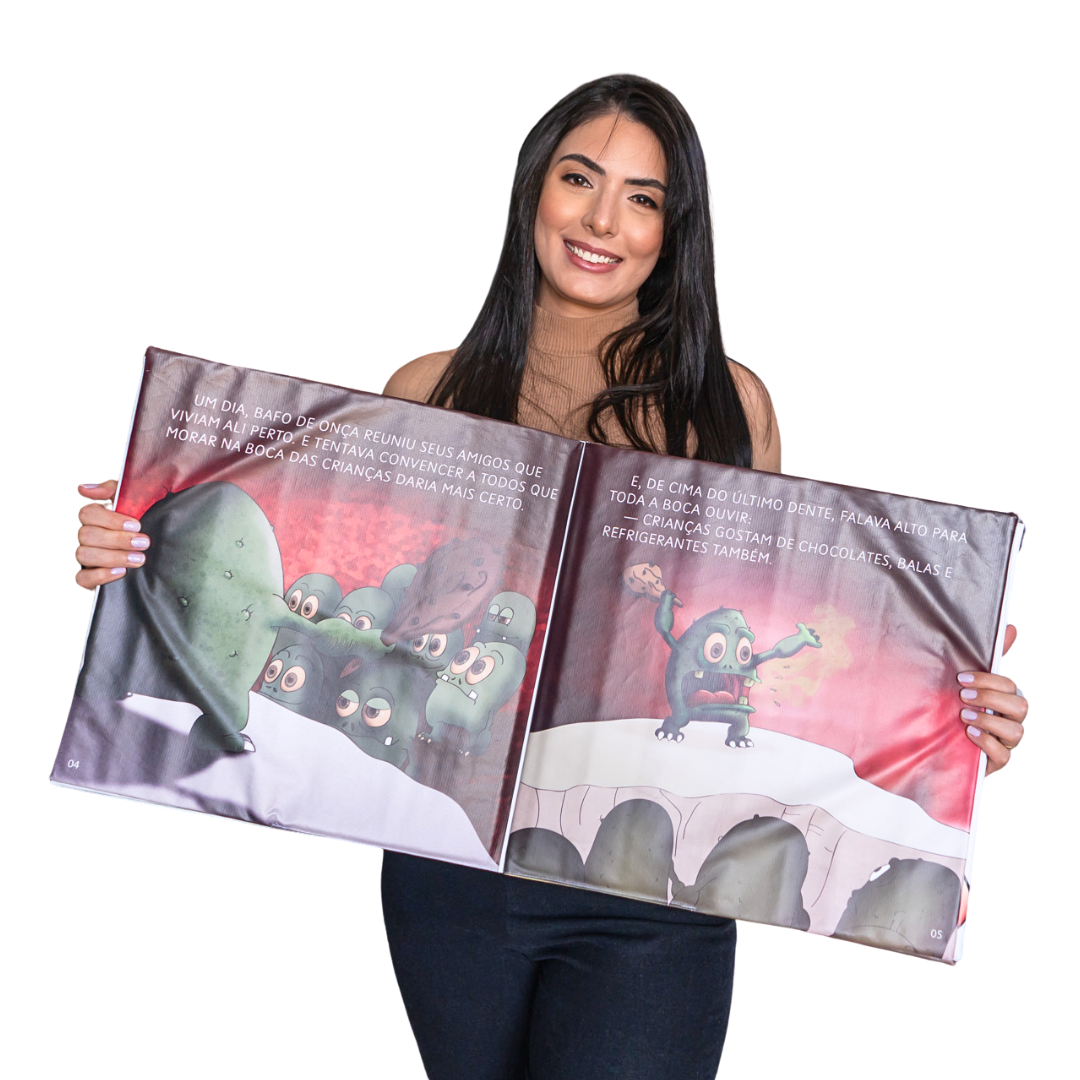 Imagem de O ATAQUE DAS “CÁRIES” GIGANTE E LAVÁVEL