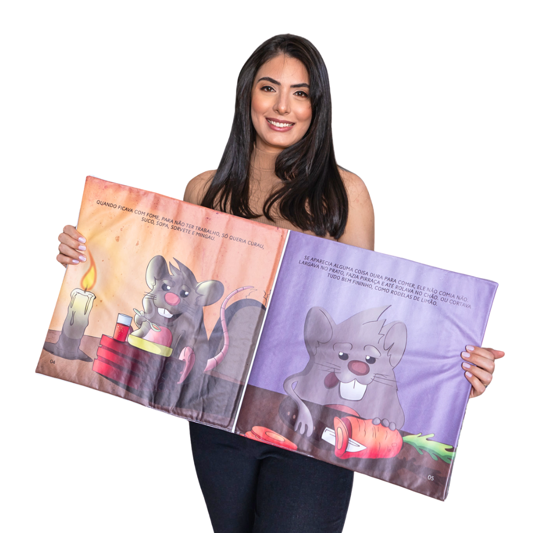 Imagem de O RATINHO PREGUIÇOSO GIGANTE E LAVÁVEL