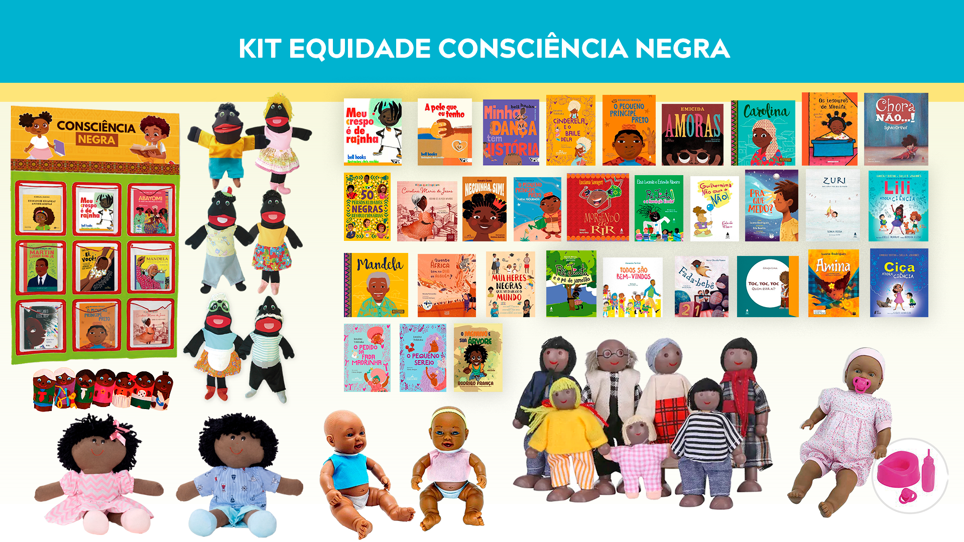 Imagem do produto Kit Consciência Negra